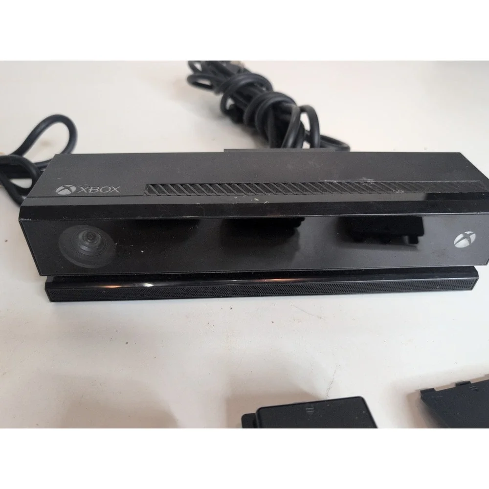Mixed Lot Of Xbox One Parts Kinect Camera Power Cords Batteries Covers